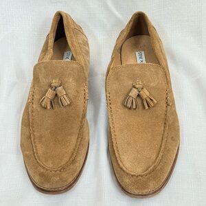Steve Madden Tan Suede Loafers